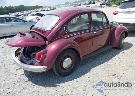 1972 Volkswagen Beetle из США, поврежденный, VIN 1122952484